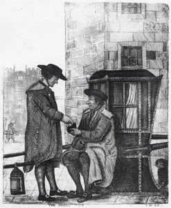The Social Pinch, tryck gjord av William Kay, 1784-1813 av English School
