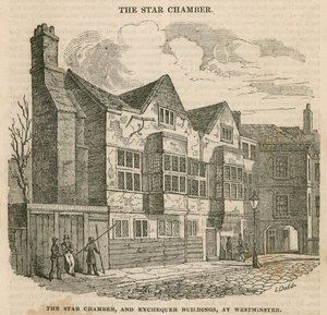 Stjärnkammaren och skattebyggnaderna i Westminster av English School