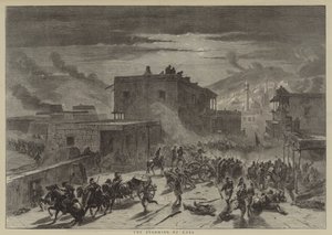 Stormningen av Kars (gravyr) av English School