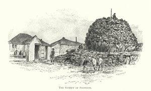 The Summit of Snowdon (gravyr) av English School