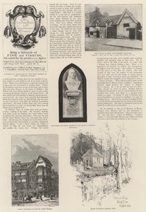 Izaak Waltons jubileum (litho) av English School