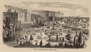 Thames Embankment-området av English School