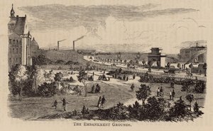 Thames Embankment-området av English School
