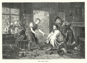 Den tajta skon (gravyr) av English School