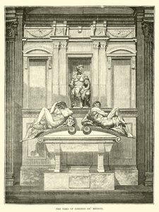 Lorenzo de Medicis grav av English School