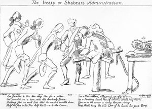 Fördraget eller Shabears administration, 1757 av English School