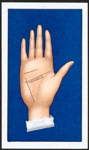 Triangeln (1) (färg litho) av English School
