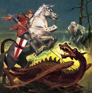 Sanningen bakom legenden: St George -- soldaten som blev ett helgon av English School