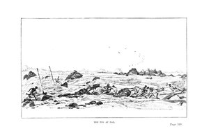 The Tug at Dal, från The Campaign of the Cataracts av general William Francis Butler, publicerad 1887 av English School