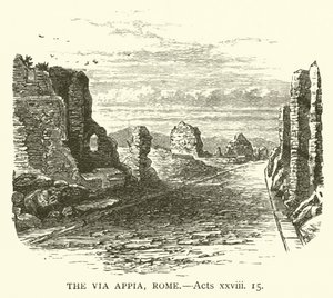 Via Appia, Rom, Apostlagärningarna, xxviii av English School