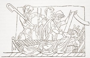 The Vision of the Husbandmen, från The Prophecies of Merlin av English School