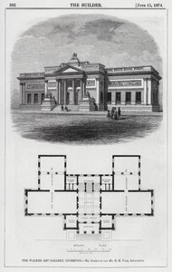 The Walker Art Gallery, Liverpool (gravyr) av English School