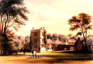 Der Westturm, Cotehele House, ca. 1830-40