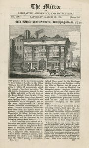 White Hart Tavern, Bishopsgate Street av English School