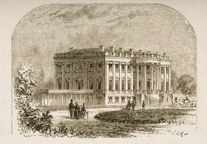Vita huset, ca 1870, från 