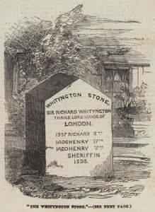 The Whittington Stone (gravyr) av English School