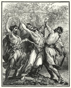 The Wicked Husbandmen (gravyr) av English School