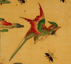 The Witcombe Cabinet, c.1697 (japanned och försilvrat trä)