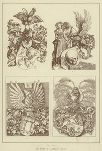 Albrecht Dürers verk (litografi) av English School
