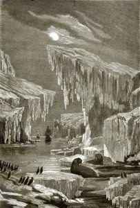 De arktiska regionerna - "Erebus" och "Terror" i isen av English School