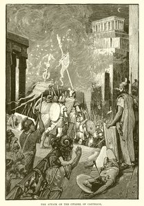 Attacken på citadellet i Carthage av English School