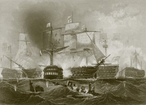 Slaget vid Trafalgar av English School