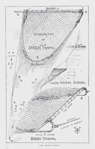 bomtrålen (litho) av English School