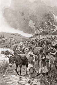 Brännandet av Sardis under den joniska revolten 498 f.Kr., från Hutchinson