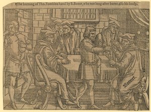 Die Verbrennung von Thomas Tomkins von English School