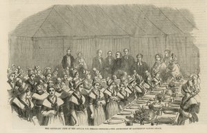 Hundraårsfirandet av Asylum for Female Orphs av English School