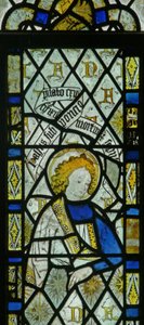 Östra fönstret föreställande St John av English School