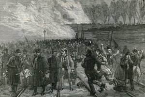 Den dödliga järnvägsolyckan vid Canonbury, som förde ut de sårade ur tunneln av English School
