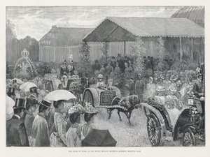 Rosornas fest i Royal Botanic Societys Gardens av English School
