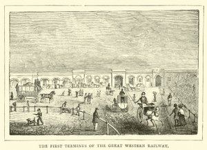 Den första ändstationen för Great Western Railway av English School