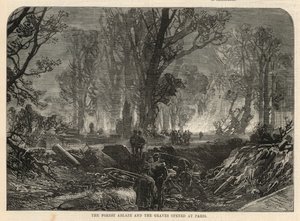 Skogen brinner och gravarna öppnade sig i Paris