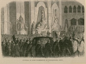 Lord Palmerstons begravning av English School