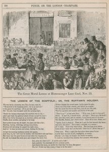 Den stora moraliska lektionen på Horsemonger Lane Gaol av English School