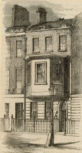 Huset där Benjamin Franklin bodde av English School