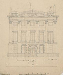 Herr Scotmothers hus, Cavendish Square, London av English School