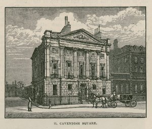 Herr Scotmothers hus, Cavendish Square, London av English School