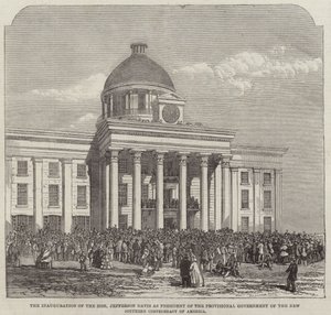 Invigningen av den ärade Jefferson Davis av English School