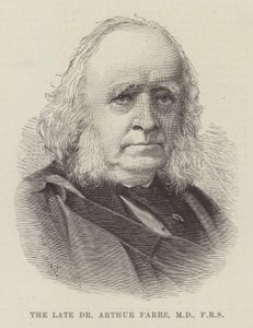 Den framlidne Dr Arthur Farre, MD, FRS (gravyr) av English School