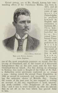 Den framlidne Eivind Astrup, Arctic Explorer (gravyr) av English School