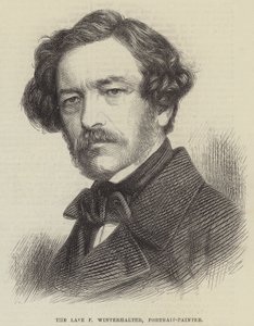 Den bortgångne F Winterhalter, porträttmålare (gravyr) av English School