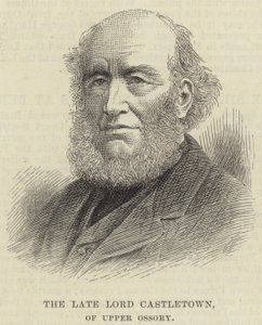 Den framlidne Lord Castletown, Upper Ossory (gravyr) av English School