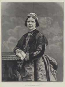 Framlidna Madame Lind-Goldschmidt, Jenny Lind (gravyr) av English School