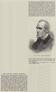 Den bortgångne herr George Thompson (gravyr) av English School