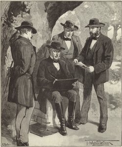 Den bortgångne herr Jefferson Davis av English School