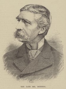 Den framlidne Mr Sothern (gravyr) av English School