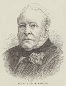 Den bortgångne Mr W Chappell (gravyr) av English School